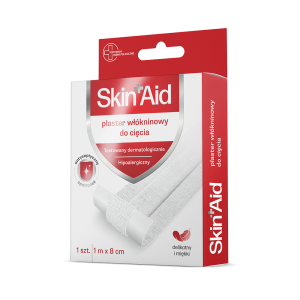 SKIN AID plaster włókninowy do cięcia 1m x 8 cm