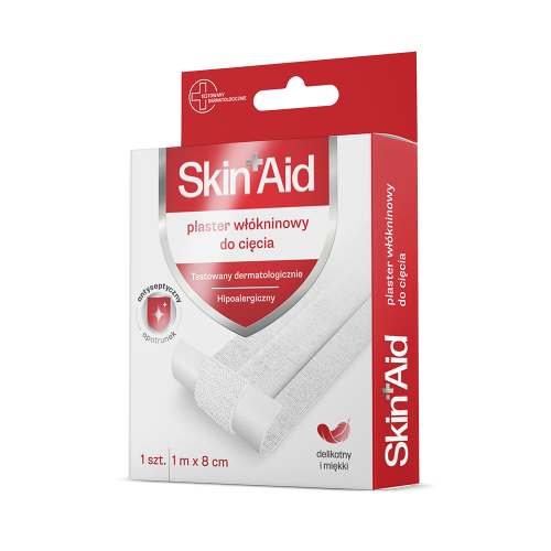 CAT697078 plaster włókninowy 1m x 8 cm plaster włókninowy do cięcia, plaster ochronny włókninowy, plaster na rany i cięcia, plaster do cięcia 1m x 8 cm, plaster włókninowy medyczny, opatrunek włókninowy