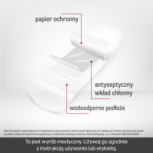 Skin_Aid_plastry wodoodporne_plastry ochronne wodoodporne, zestaw wodoodpornych plastrów, plaster na rany i cięcia, szybkie gojenie ran, wodoodporne opatrunki na rany