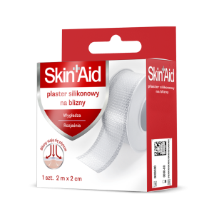 SKIN AID Plaster silikonowy na blizny 2m x 2cm