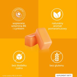 justvit czekoladowe pastylki dla dzieci na wsparcie odporności