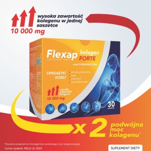 Kolagen na stawy, smakowy, duża dawka, suplement diety