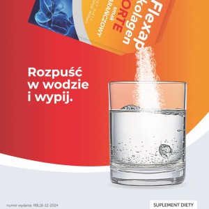 Kolagen wołowy, wieprzowy, miks, smak pomarańczowy