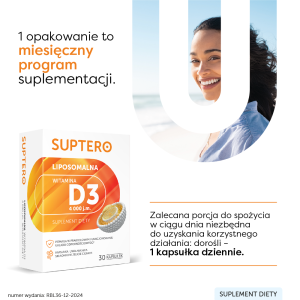 SUPTERO, formulacja liposomalna, produkcja czerwonych krwinek