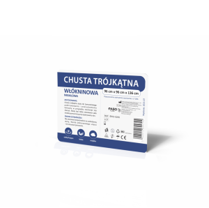 Chusta trójkątna włókninowa