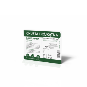 Chusta trójkątna bawełniana