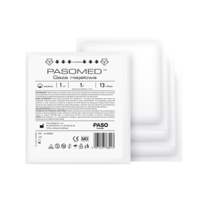 PASOMED Gaza niejałowa, 1m2, 13-nitkowa 1 szt.