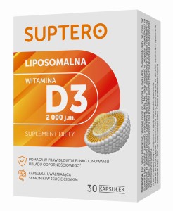 SUPTERO, witamina liposomalna, 2000 jm,