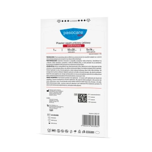 PASOCARE MED Plaster opatrunkowy jałowy włókninowy 10 cm x 20 cm (25 szt.)
