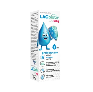 Lacbiotiv LGG baby probiotyk krople 9 ml