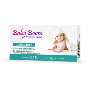Baby Boom ultraczuły kasetowy test ciążowy 1 szt.